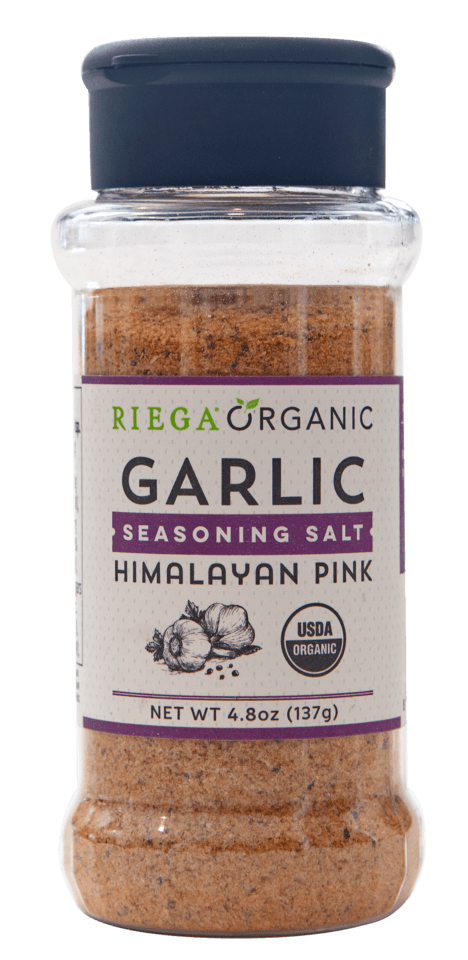 Riega Organic Garlic Seasoning Salt Himalayan Pink