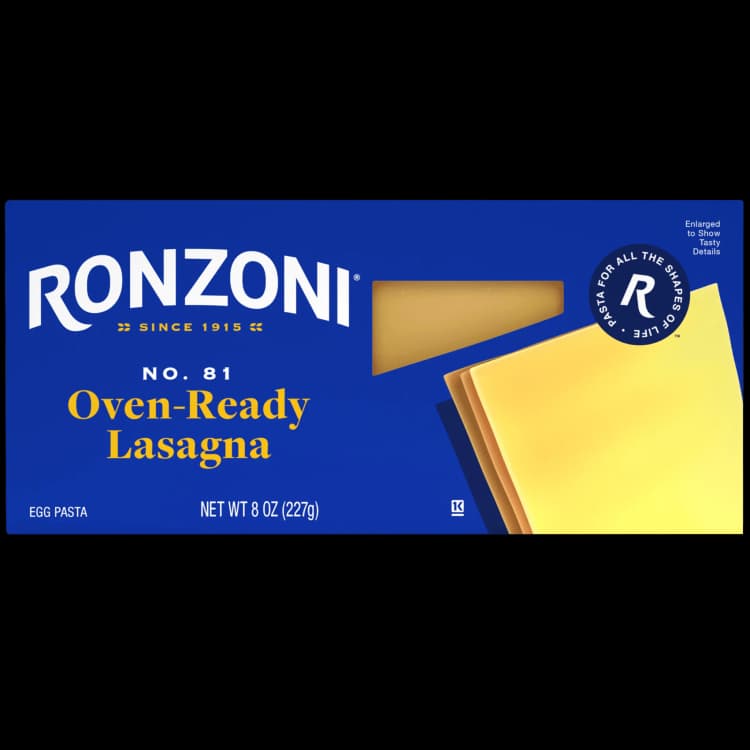 Ronzoni Oven Ready Lasagna Pasta No