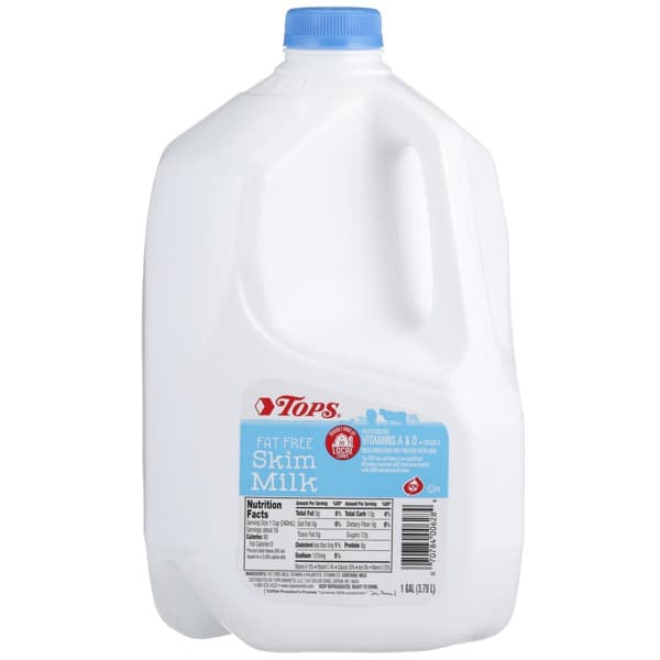 Tops Fat Free Skim Milk