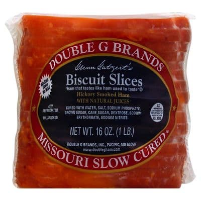 Double G Biscuit Slice Hickory Smoked Ham