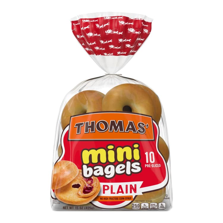 Thomas' Plain Mini Bagels