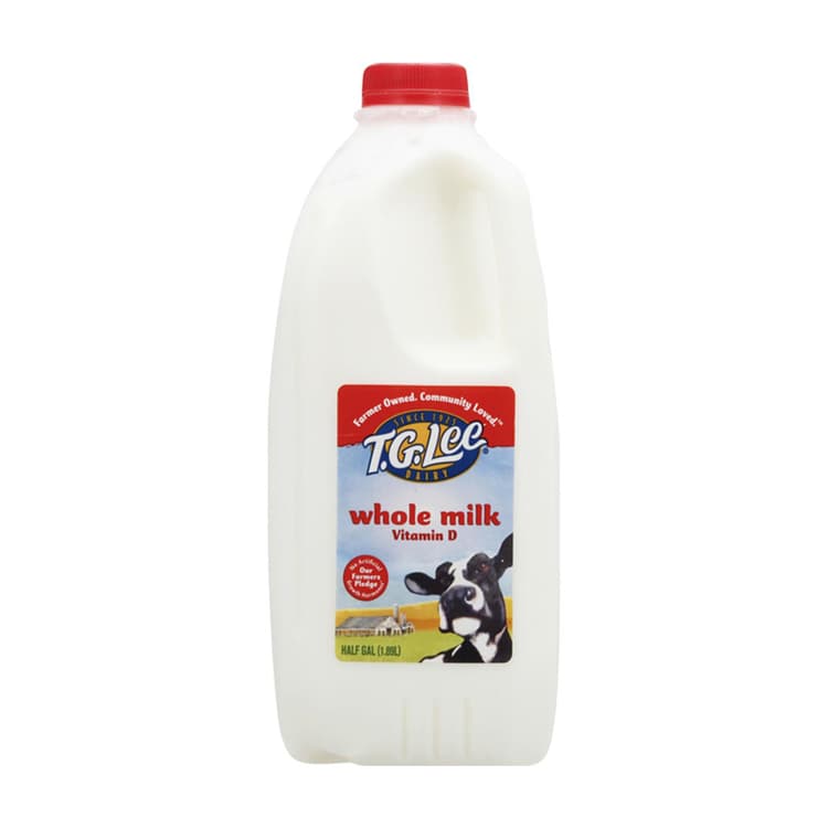 Tg Lee Whole Milk Half