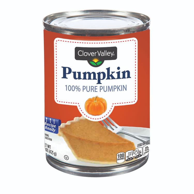 Clover Valley 100% Pure Pumpkin