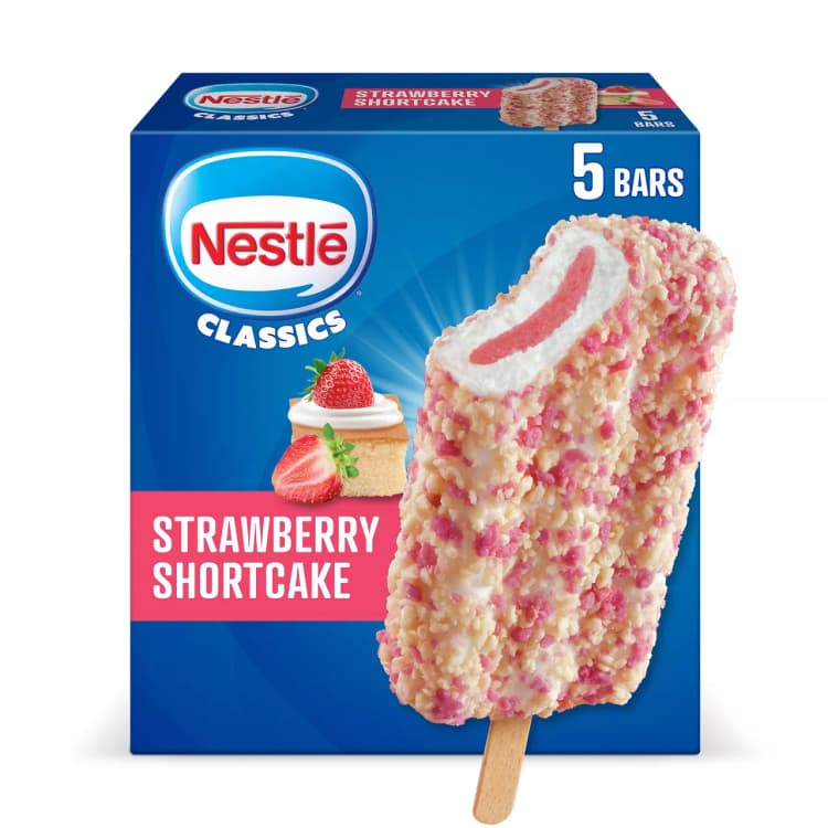 Nestle  Dairy Dessert Bars, Strawberry Shortcake, Classics
