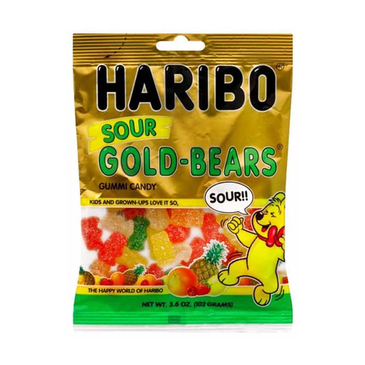 Haribo Gummi Candy, Sour
