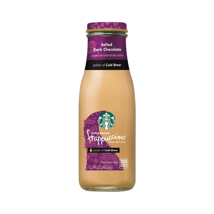 Starbucks Frappuccino Coffee Drink Chilled Salted Dark Chocolate