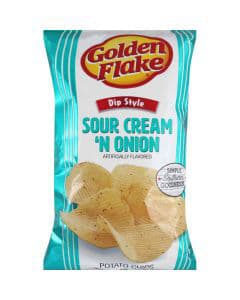 Golden Flake Sour Cream & Onion Dip Chip