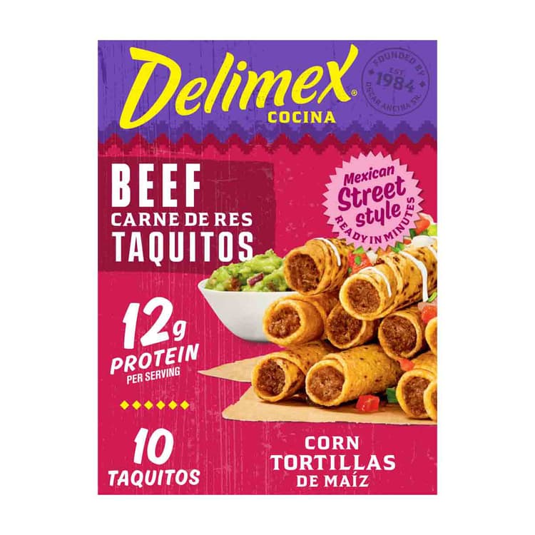 Delimex Beef Corn Taquitos