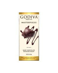 Godiva Masterpieces Dark Chocolate Ganache Heart Bars