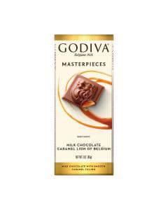 Godiva Masterpieces Milk Chocolate Caramel Lions Bars