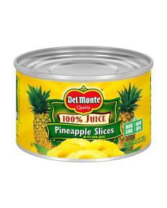 Del Monte 100% Juice, Pineapple