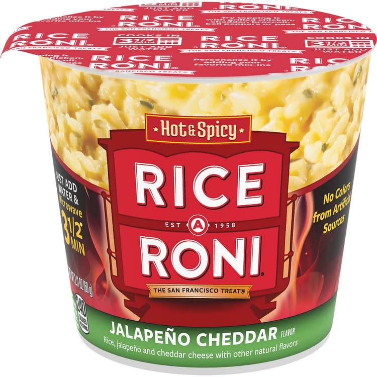 Rice A Roni Rice, Jalapeno Cheddar Flavor, Hot & Spicy