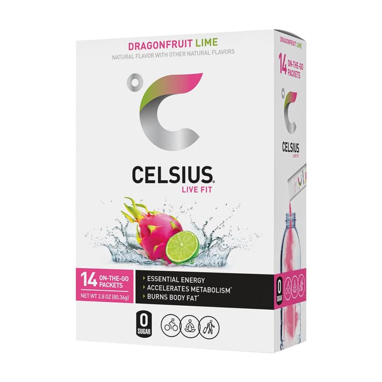 Celsius Dragonfruit Lime Energy