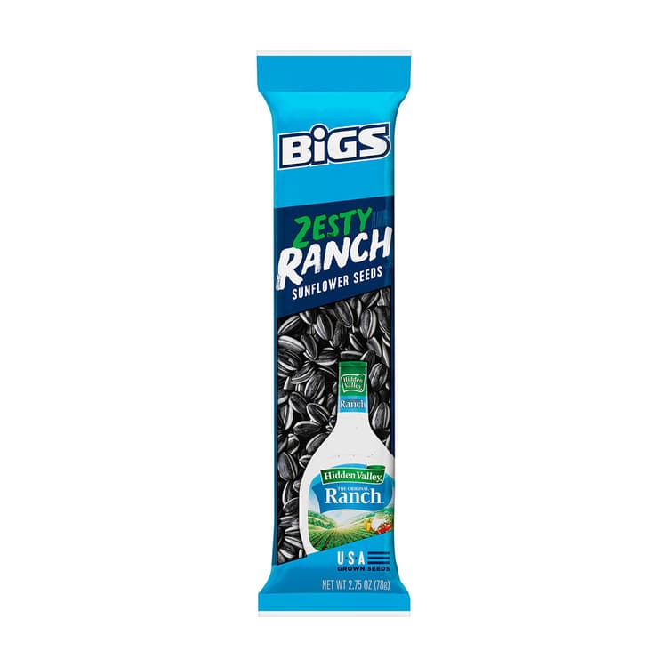 Bigs Sunflower Seeds, Zesty Ranch Flavor
