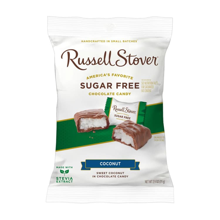 Russel Stover Coconut Sweet Coconut In Chocolate Candy