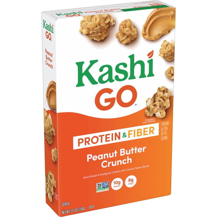 Kashi Go Vegan Protein Peanut Butter Crunch Breakfast Cereal