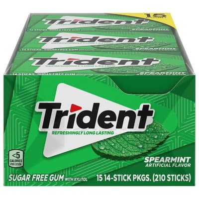 Trident Spearmint Sugar-Free Gum