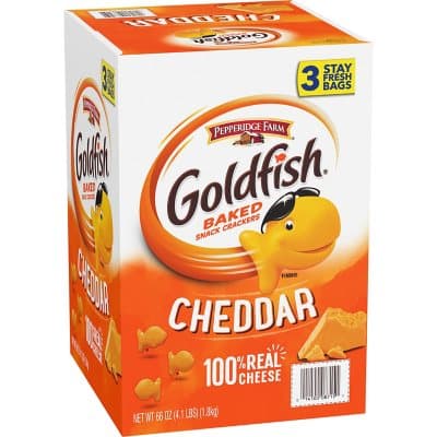 Is it PCOS Friendly? Goldfish Baked Snack Crackers, Cheddar