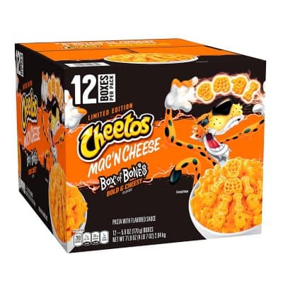 Cheetos Mac And Cheese Box Of Bones, Bold & Cheesy