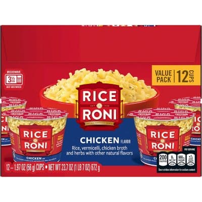 Rice-A-Roni Chicken Flavored Cups