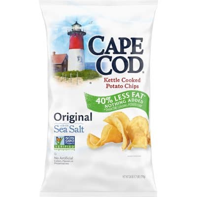 Cape Cod Kettle Cooked Potato Chips Original Sea Salt