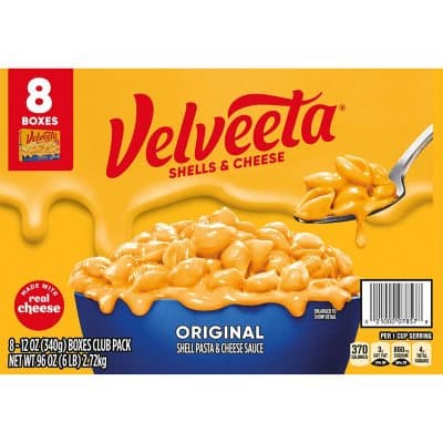 Velveeta Shells And Cheese Original Mac And Cheese Meal