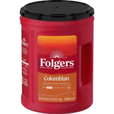Folgers 100% Medium Roast Ground Colombian Coffee