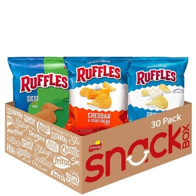Ruffles Potato Chips Mix Variety Pack
