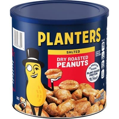 Planters Salted Dry Roasted Peanuts