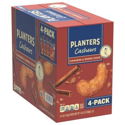 Planters Cinnamon Brown Sugar Cashews 