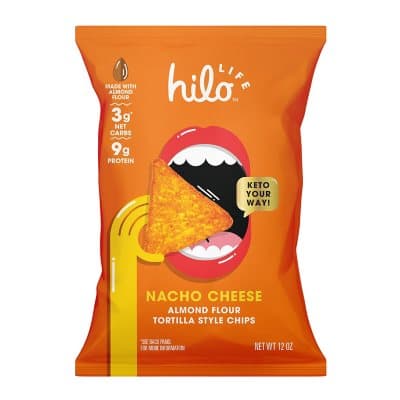 Is it Caffeine Free? Hilo Life Almond Flour Tortilla Style Chips Nacho Cheese