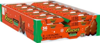 Reese'S Milk Chocolate Peanut Butter Trees, Christmas Candy Packs