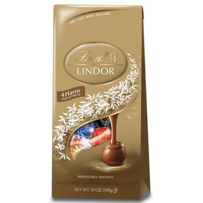 Lindt Chocolate Assorted Lindor Truffle Bag