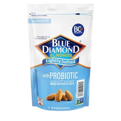 Blue Diamond Lightly Salted Probiotic Almond