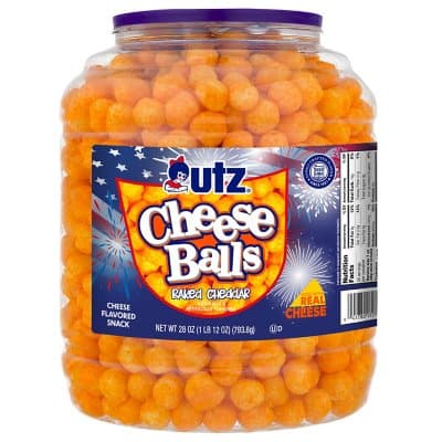 Utz Cheeseball Barrel