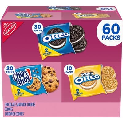 Nabisco Sweet Treats Cookie Variety Pack, Oreo & Chips Ahoy!