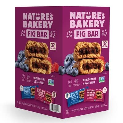 Nature's Bakery Blueberry, Raspberry Fig Bar Twin Packs