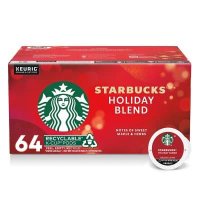 Starbucks Holiday Blend Coffee K-Cups