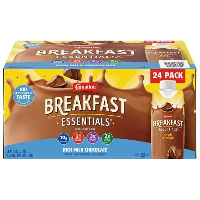 Carnation Breakfast Essentials Ready To Drink, Rich Milk Chocolate
