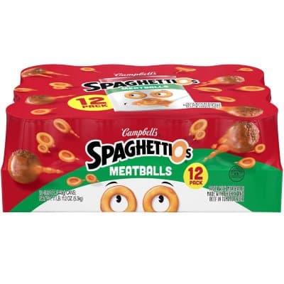 Spaghettios Pasta With Meatballs