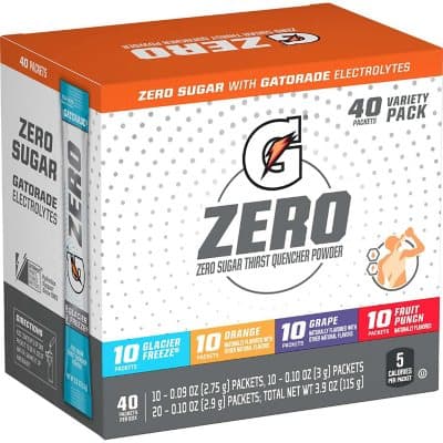 Gatorade G Zero Powder Variety Pack