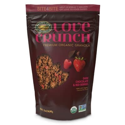 Love Crunch Dark Chocolate And Red Berries Granola
