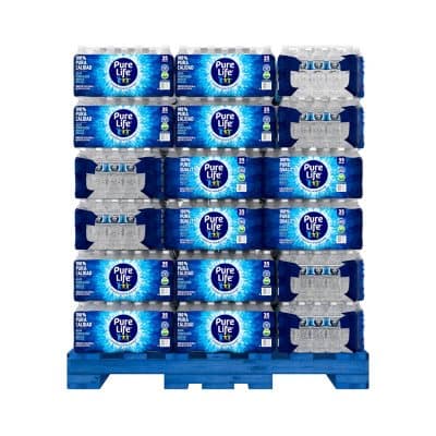 Pure Life Purified Water, Plastic Bottled Water Pallet (. Oz. Bottles