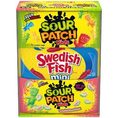 Sour Patch Kids & Swedish Fish Candy Variety Pack