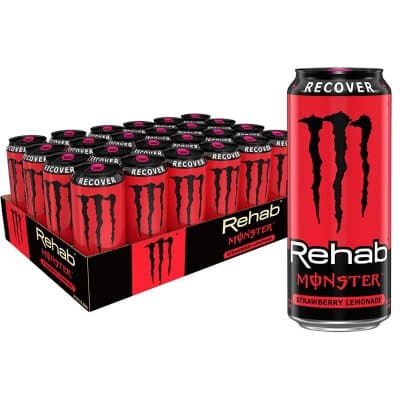 Monster Energy Rehab Strawberry Lemonade (