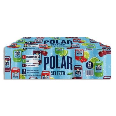 Polar Seltzer Water Variety Pack (