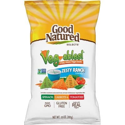 Good Natured Veg-Ables! Potato Veggies Zesty Ranch Puff