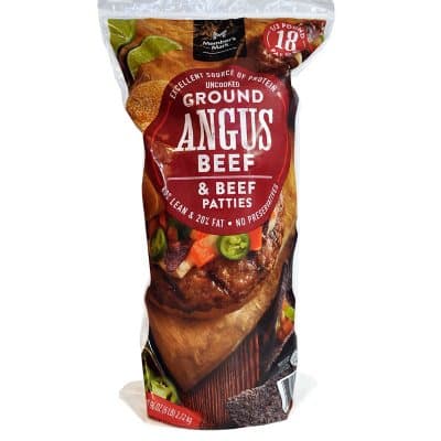 Member'S Mark Ground Angus Beef Patties