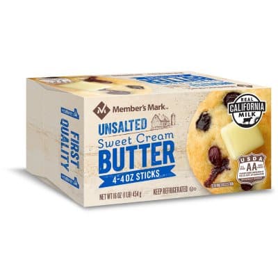 Member'S Mark Unsalted Sweet Cream Butter