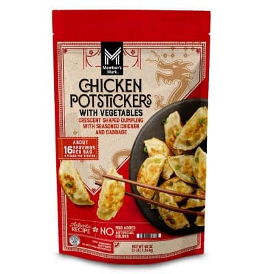 Member'S Mark Chicken Potstickers With Vegetables